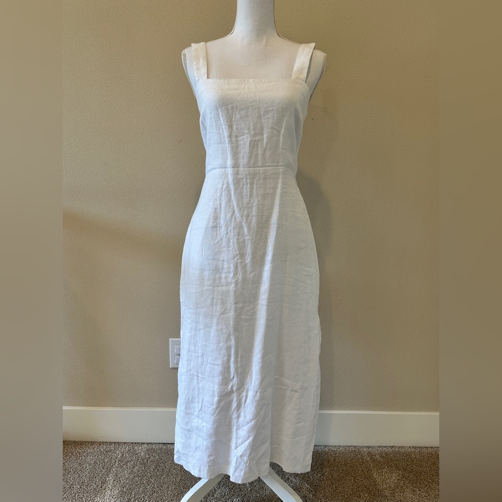 Abercrombie Linen Midi Dress - NWT
